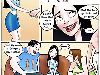 jab porn comic action featuring the gorgeous naked sluts