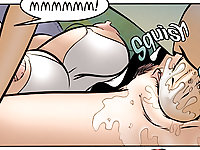Spicy outdoor sex with the hot girls in the cartoon xxx comics